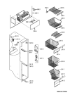 Схема №4 KSN 7071/A с изображением Вноска для холодильника Whirlpool 481255028008