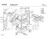 Схема №2 HB940254 с изображением Стеклянная полка для электропечи Siemens 00203927