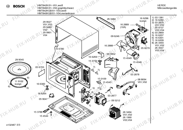 Схема №1 HMT846K с изображением Передняя панель для микроволновой печи Bosch 00299483