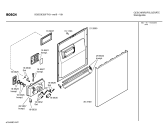 Схема №2 SGS53A62FF с изображением Панель управления для электропосудомоечной машины Bosch 00433851
