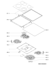 Схема №1 ECV 3460 IN с изображением Поверхность для электропечи Whirlpool 481010646689