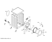 Схема №2 WM14A161 с изображением Панель управления для стиралки Siemens 00661247