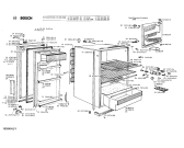 Схема №1 0702184208 KS180ERW с изображением Крышка для холодильника Bosch 00109234