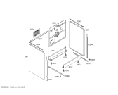 Схема №1 HSN853KEU с изображением Стеклокерамика для духового шкафа Bosch 00242944