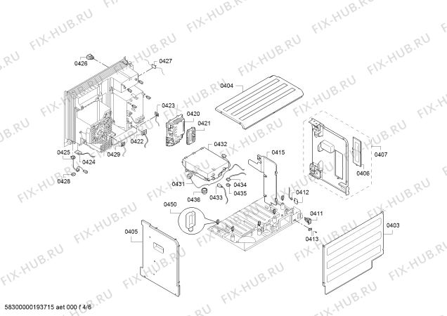 Схема №3 CT636LES1 iQ700 с изображением Дверь для электрокофемашины Siemens 00775697