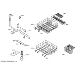 Схема №5 S49E33N0EU с изображением Передняя панель для посудомойки Bosch 00447624