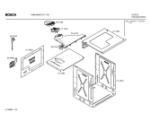 Схема №1 HBN3060EU с изображением Фронтальное стекло для плиты (духовки) Bosch 00216955