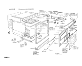 Схема №1 HB6140 с изображением Рамка для электропечи Siemens 00195818