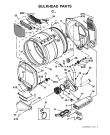 Схема №2 3RLEQ8033RW0 с изображением Шланг Whirlpool 481246699052