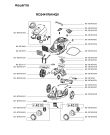 Схема №2 MO2433PA/4Q0 с изображением Электромотор для пылесоса Rowenta RS-RT900538