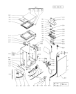 Схема №2 AWG 650 WP с изображением Обшивка Whirlpool 481245219041