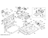 Схема №4 HEB78D720 с изображением Панель управления для духового шкафа Bosch 00706530