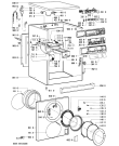 Схема №1 WAL 9990 с изображением Микромодуль для стиральной машины Whirlpool 481223958045