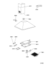 Схема №1 AKR 942 IX с изображением Сенсорная панель для вытяжки Whirlpool 481245350177