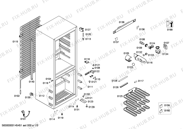 Схема №2 KG33VV48 с изображением Дверь для холодильника Siemens 00247345