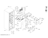 Схема №1 KD28NVL3AK с изображением Дверь для холодильной камеры Siemens 00718527