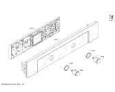 Схема №2 HBL5450UC с изображением Панель управления для духового шкафа Bosch 00684618