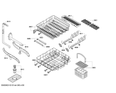 Схема №3 SGU53E52SK с изображением Передняя панель для посудомойки Bosch 00449025