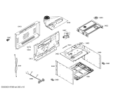 Схема №2 3HB549XP horno.balay.compacto.Cfg.E3_MCT.pta_carro с изображением Ящик для плиты (духовки) Bosch 00700446