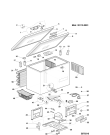 Схема №1 CHAA310SIHA (F048524) с изображением Дверка для холодильника Indesit C00259645