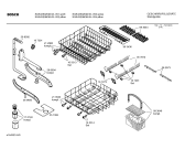 Схема №3 SGS43E08GB Exxcel auto option с изображением Набор кнопок для посудомоечной машины Bosch 00490611