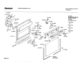 Схема №2 CG5260 с изображением Передняя панель для посудомойки Bosch 00113648