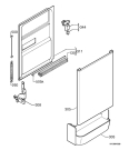 Схема №3 FAV64800W с изображением Обшивка для электропосудомоечной машины Aeg 1524739008