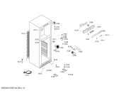 Схема №2 KD33VX10FF с изображением Панель для холодильной камеры Siemens 00474982