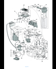 Схема №1 F456  LATTISSIMA PRO с изображением Электропитание для электрокофеварки DELONGHI 5013212071