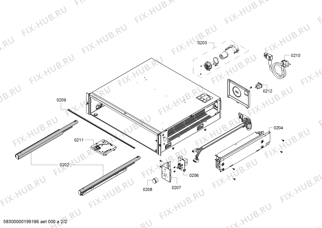 Схема №1 WSP221100 с изображением Панель для духового шкафа Bosch 00689420