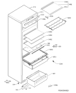 Схема №3 S73200DTX0 с изображением Дверь для холодильника Aeg 2256485034