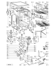 Схема №1 GSF 5354 TW-WS с изображением Панель для посудомоечной машины Whirlpool 481245370681