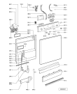 Схема №1 C 860 AL с изображением Обшивка для посудомоечной машины Whirlpool 481245373033