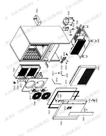 Схема №1 ACO 083 с изображением Нагревательный элемент для холодильника Whirlpool 482000003722