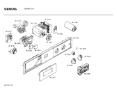 Схема №3 SIWAMAT216 с изображением Кнопка для стиралки Siemens 00068253