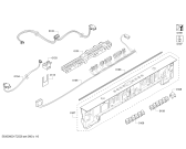 Схема №5 SHX4AT55UC Silence 49dBA с изображением Панель управления для электропосудомоечной машины Bosch 00770291