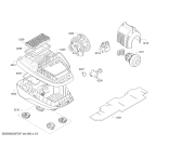 Схема №3 BGB7233 Ergomaxx'x Allergy с изображением Крышка для мини-пылесоса Bosch 11025283