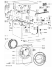 Схема №1 WA UNIQ 714 HF с изображением Микромодуль для стиральной машины Whirlpool 480111104224