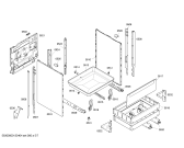 Схема №3 HLN444420V с изображением Панель управления для плиты (духовки) Bosch 00670018