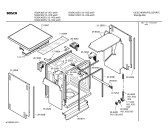 Схема №1 SGS4302EU с изображением Инструкция по эксплуатации для электропосудомоечной машины Bosch 00521520