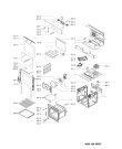 Схема №1 AKZ 597/IX с изображением Дверка для плиты (духовки) Whirlpool 481010596897