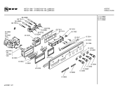 Схема №2 E1583G1 MEGA 1580 с изображением Панель управления для плиты (духовки) Bosch 00351094