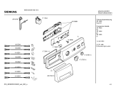 Схема №1 WXB1061BY SIWAMAT XB 1061 с изображением Панель управления для стиральной машины Siemens 00440193