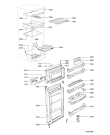 Схема №1 WBM 482 с изображением Поддон для холодильной камеры Whirlpool 481241828872