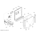 Схема №2 SGV53E33EU с изображением Набор кнопок для посудомоечной машины Bosch 00601414