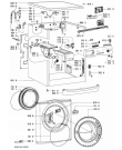 Схема №1 WAK 2470 с изображением Декоративная панель для стиралки Whirlpool 480111102566