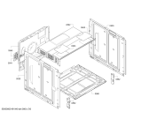 Схема №4 CH730244 с изображением Ручка двери для плиты (духовки) Bosch 11016588