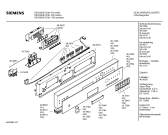 Схема №4 SE55263EU с изображением Вкладыш в панель для посудомойки Siemens 00362300