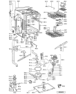 Схема №1 GSI 5411/1 WS с изображением Обшивка для посудомойки Whirlpool 481245373143