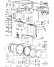 Схема №2 AWM 8901-F с изображением Обшивка для стиральной машины Whirlpool 481245215845